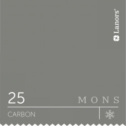 Краска Lanors Mons «Carbon» (Угольный), 25